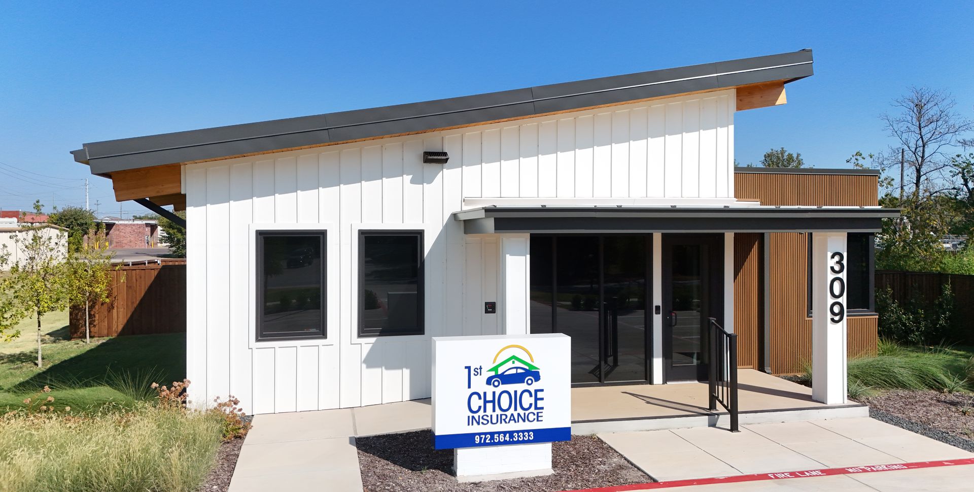 1st Choice Insurance office in Forney, Texas